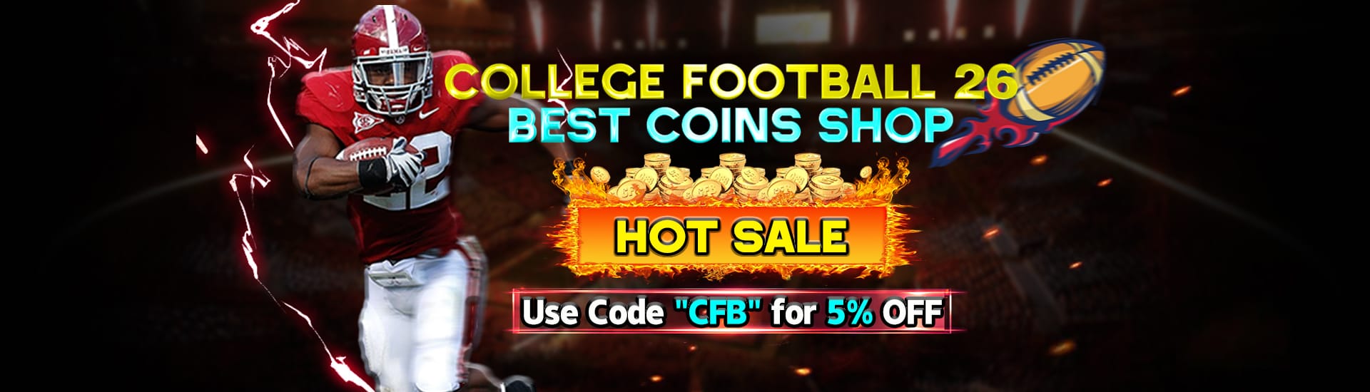 COLLEGE FOOTBALL 26 BEST COINS SHOP